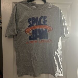 Space Jam grey and multicolored t-shirt